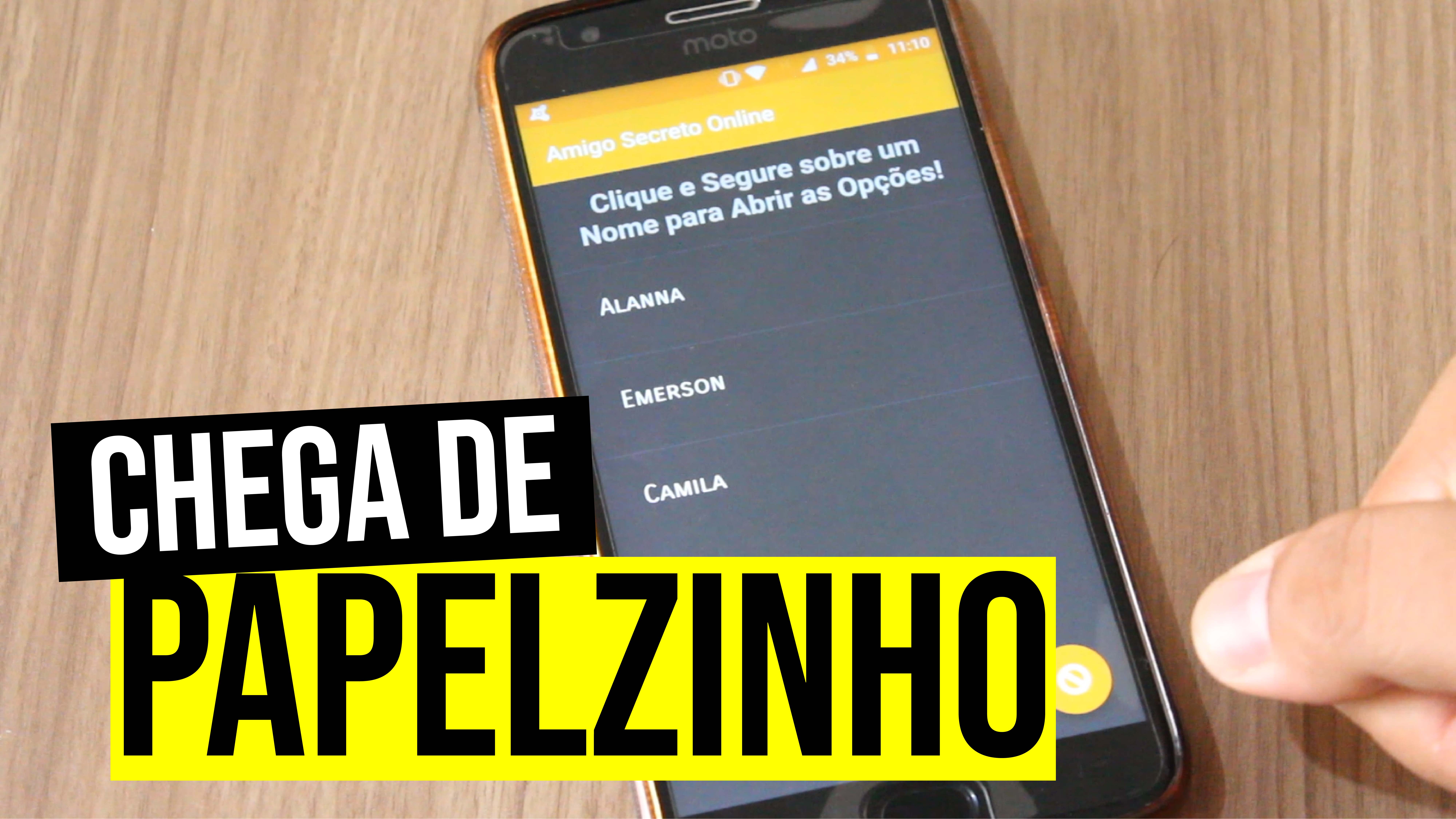 Amigo Oculto  Como fazer o sorteio e enviar pelo WhatsApp