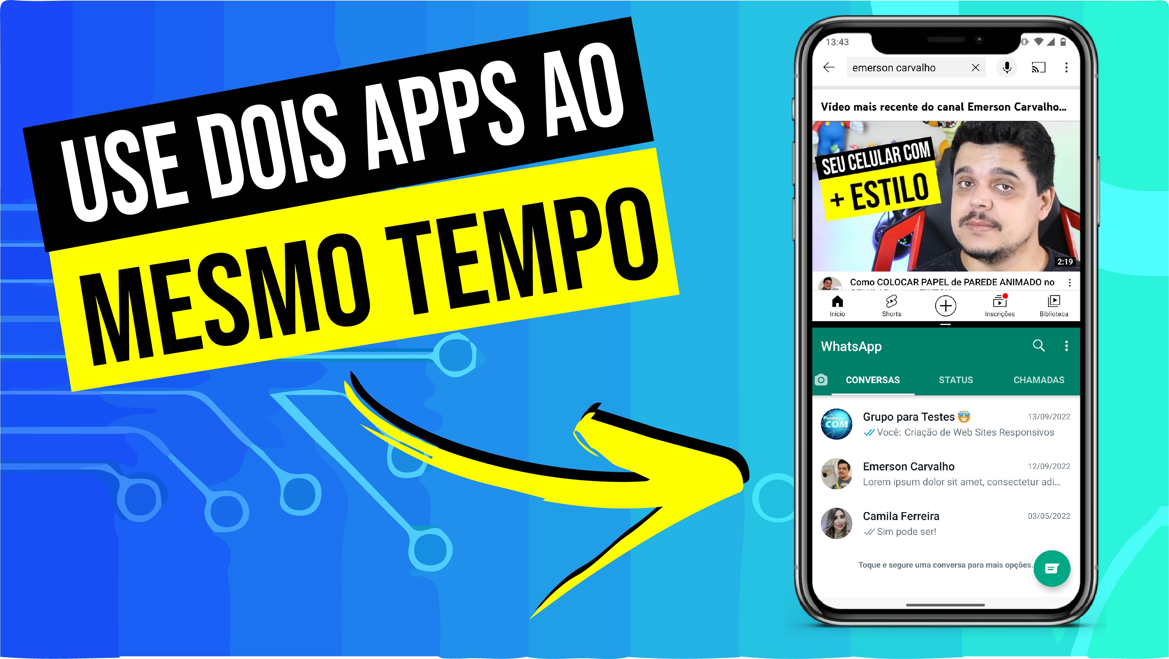 Como Dividir A Tela Do Celular E Usar 2 Apps Ao Mesmo Tempo Pontocom Desenvolvimento E Cursos 5930